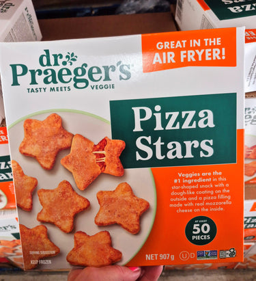 Dr.Praeger's Veggie Pizza Stars - 1 x 907 Grams